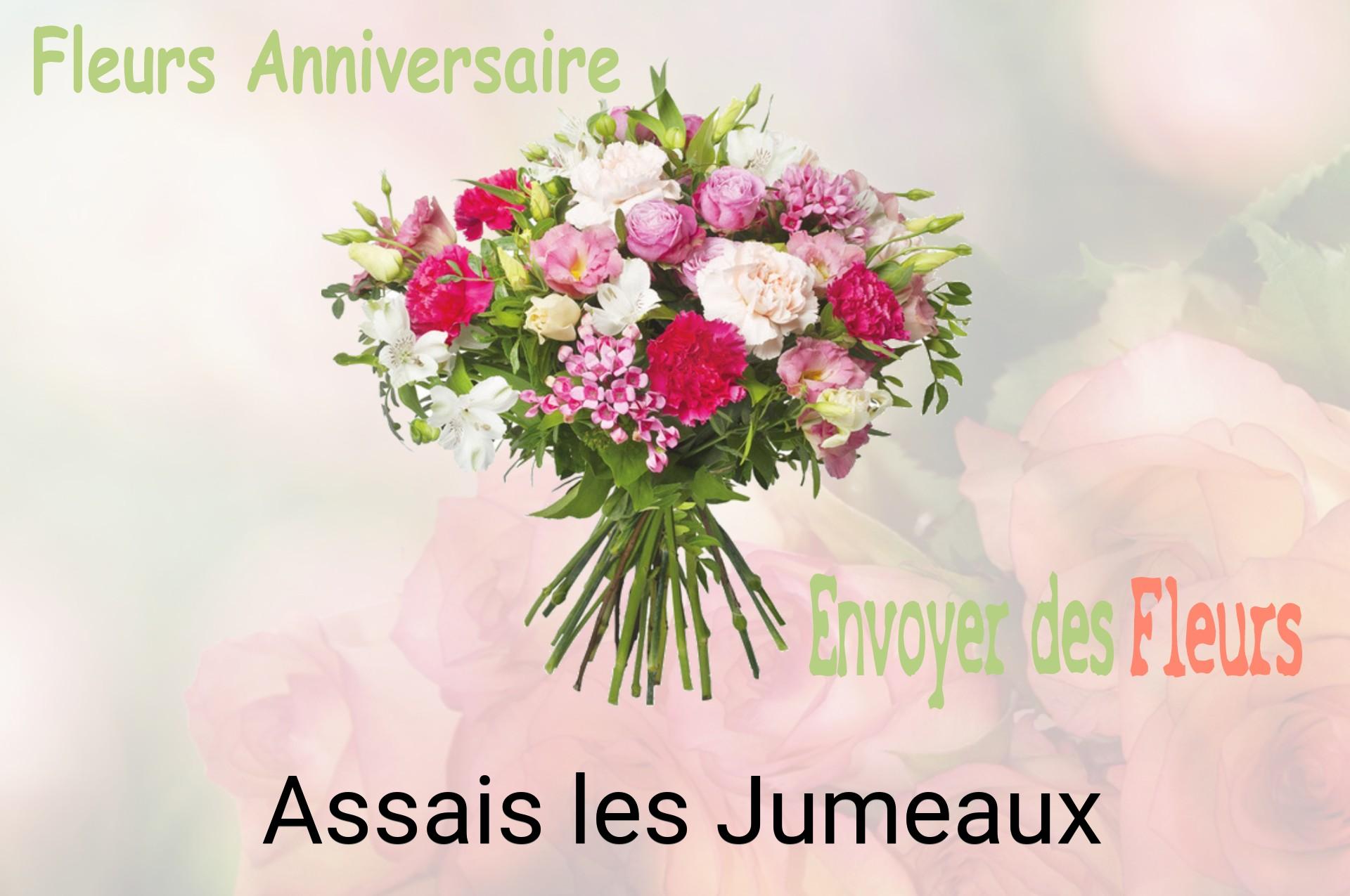 Bouquet de fleurs d’anniversaire livré à Assais-les-Jumeaux