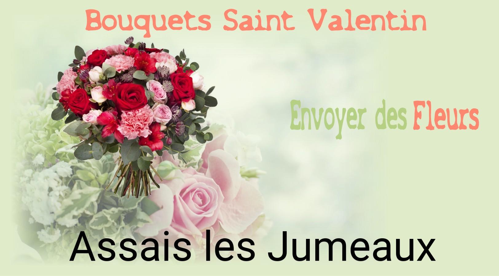 Roses de Saint-Valentin livrées à Assais-les-Jumeaux